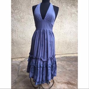 Marc by Marc Jacobs Blue Halter dress